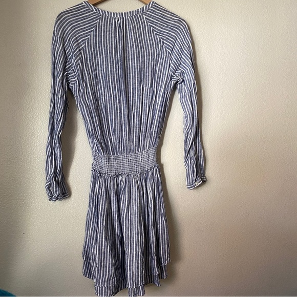 Rails Jasmine Linen Dress in Tibet Stripe small - Picture 7 of 8